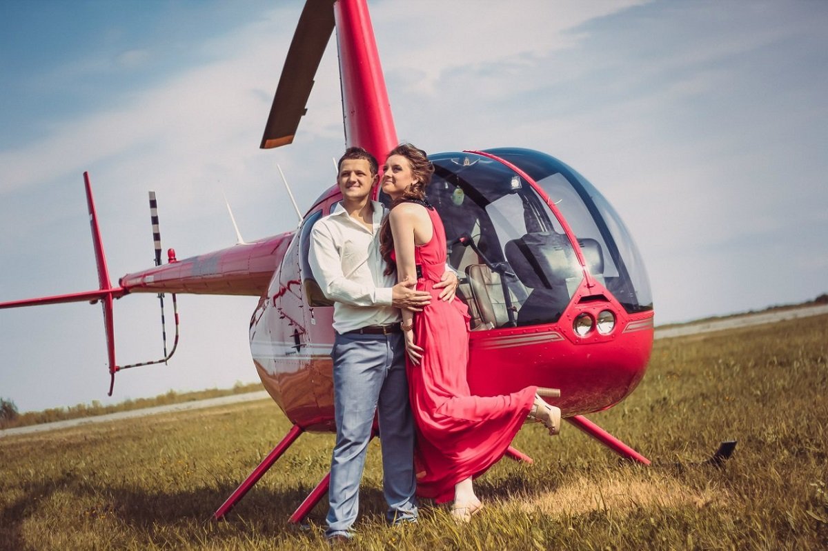 Перед воздушным путешествием вам устроят романтический пикник на аэродроме