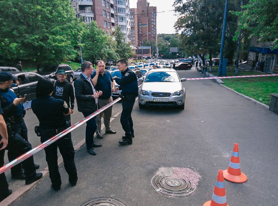 В Киеве на Антоновича кавказец расстрелял кавказца