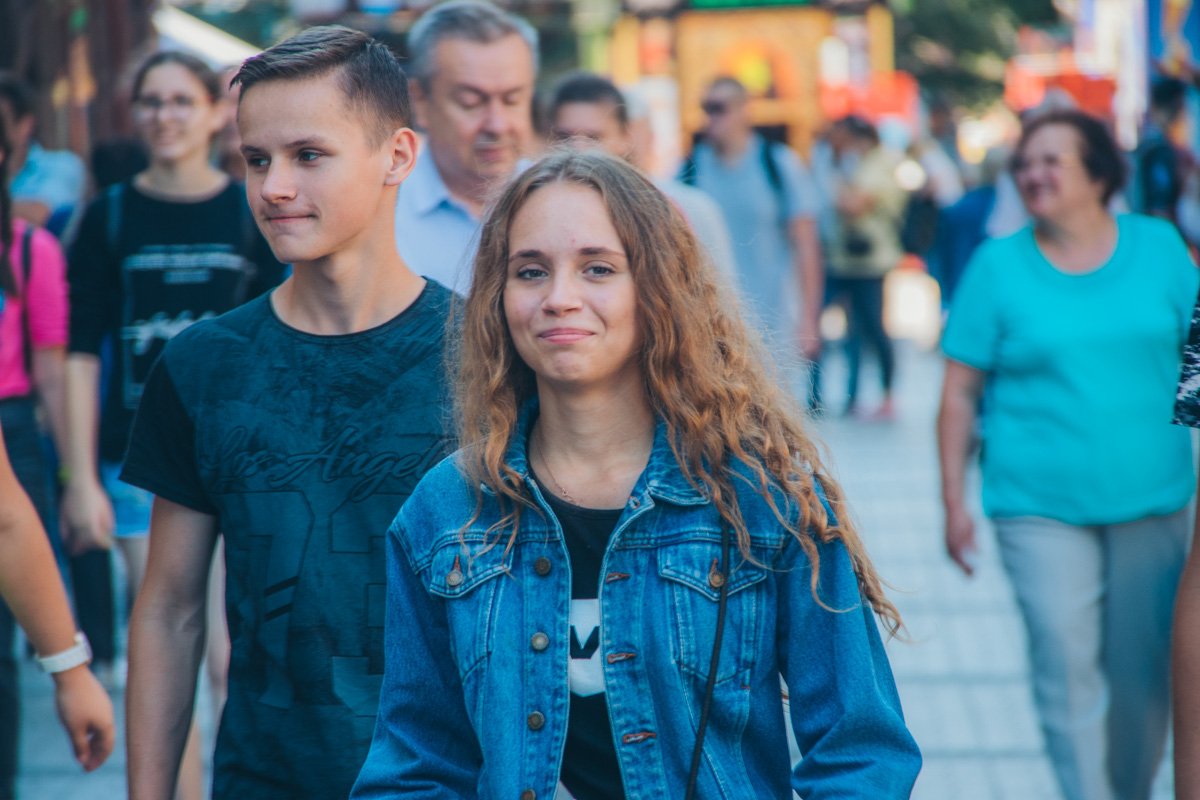 От улыбки...)