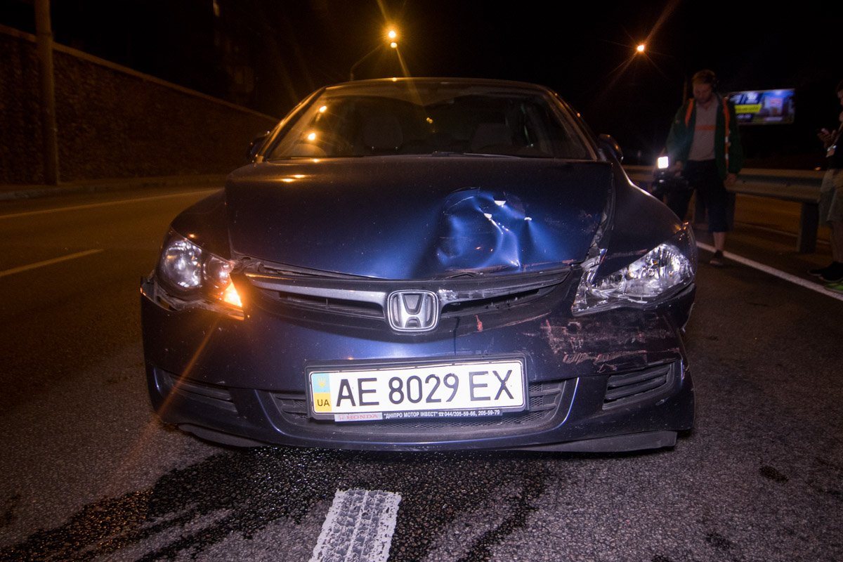 В зад Skoda влетела Honda