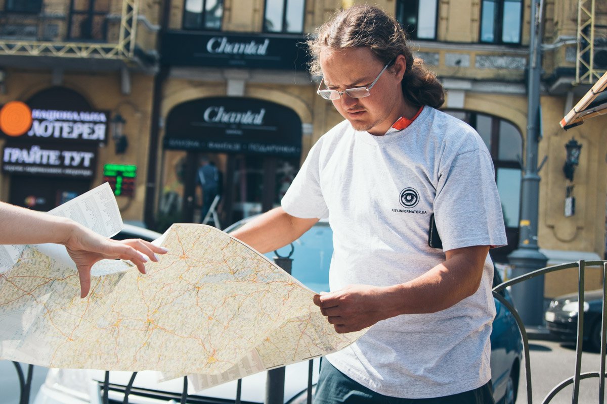 Бумажная карта спасает, когда нет интернета Бумажная карта спасает, когда нет интернета