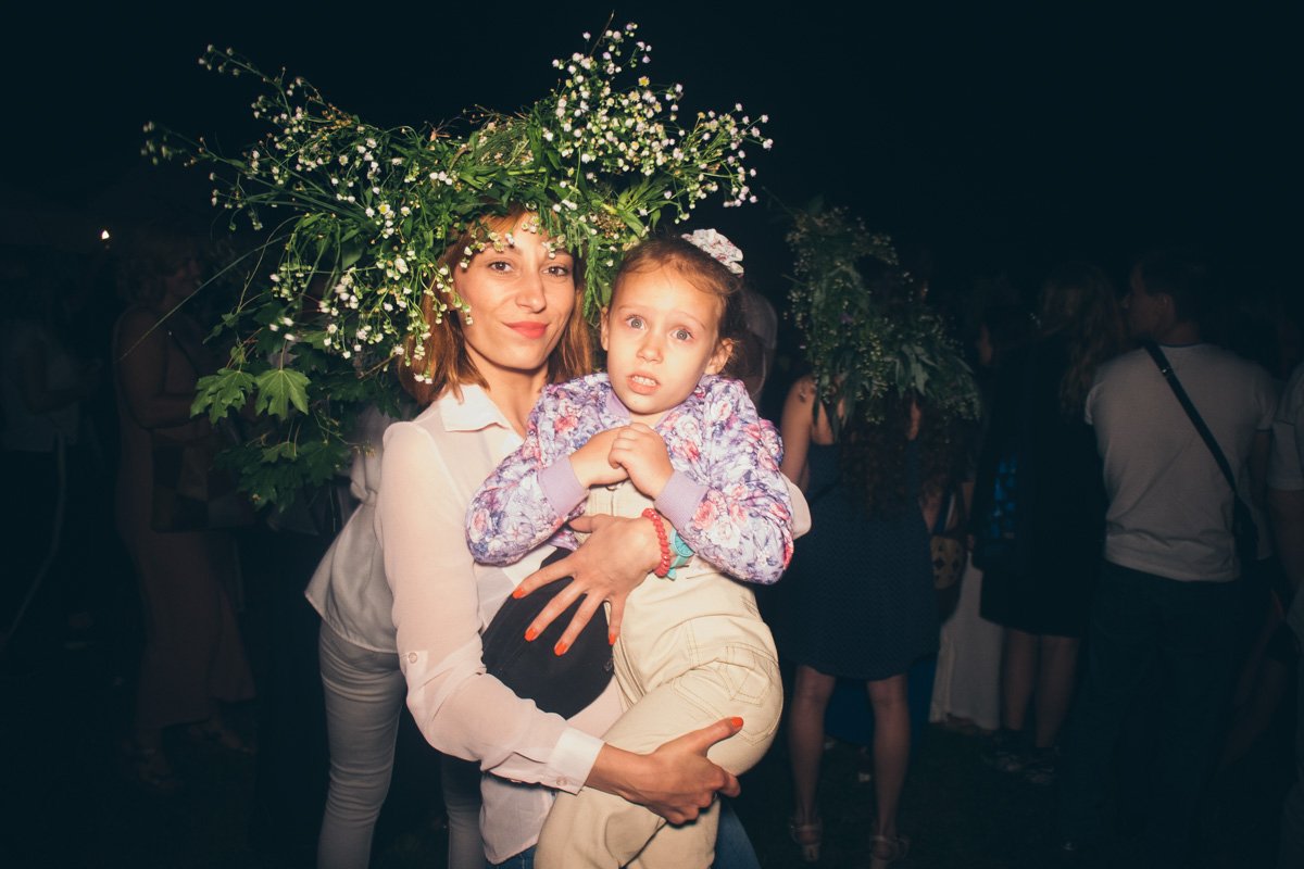 Некоторые пришли на мероприятие с детьми