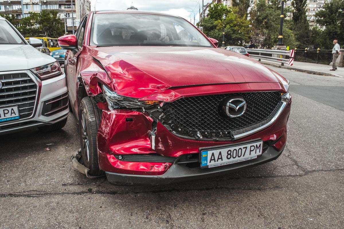 К счастью, в аварии никто не пострадал