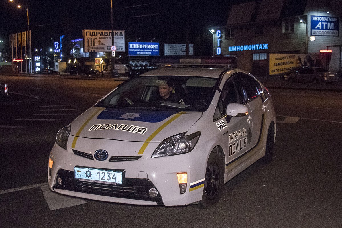 На месте работала патрульная полиция На месте работала патрульная полиция