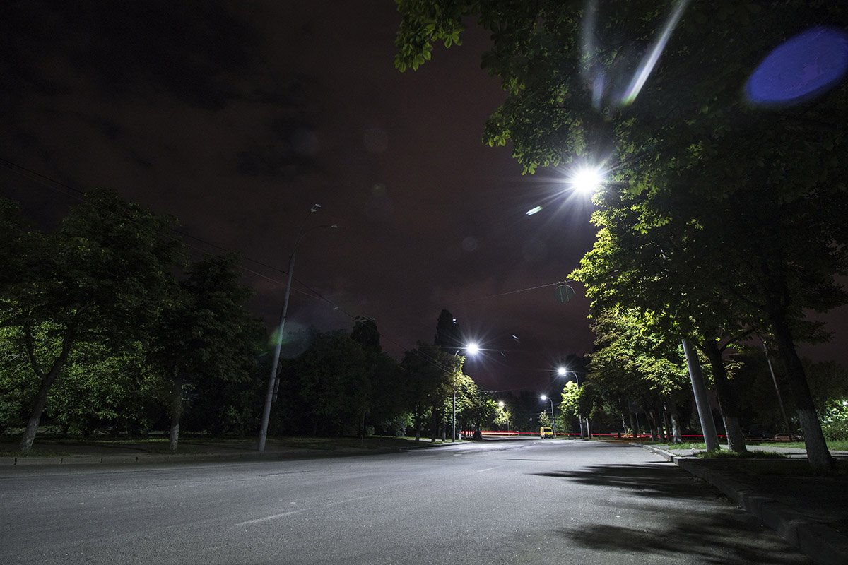 Ночью здесь практически никого не встретишь 