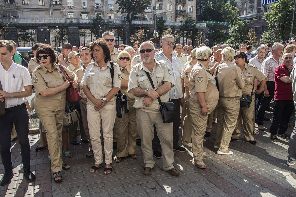 Сотрудники "Киевпасстранса" выступают за поднятие зарплат 