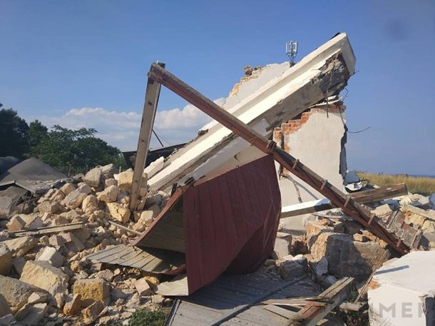 Из-за взрыва в Одессе больше нет здания Гидрометцентра