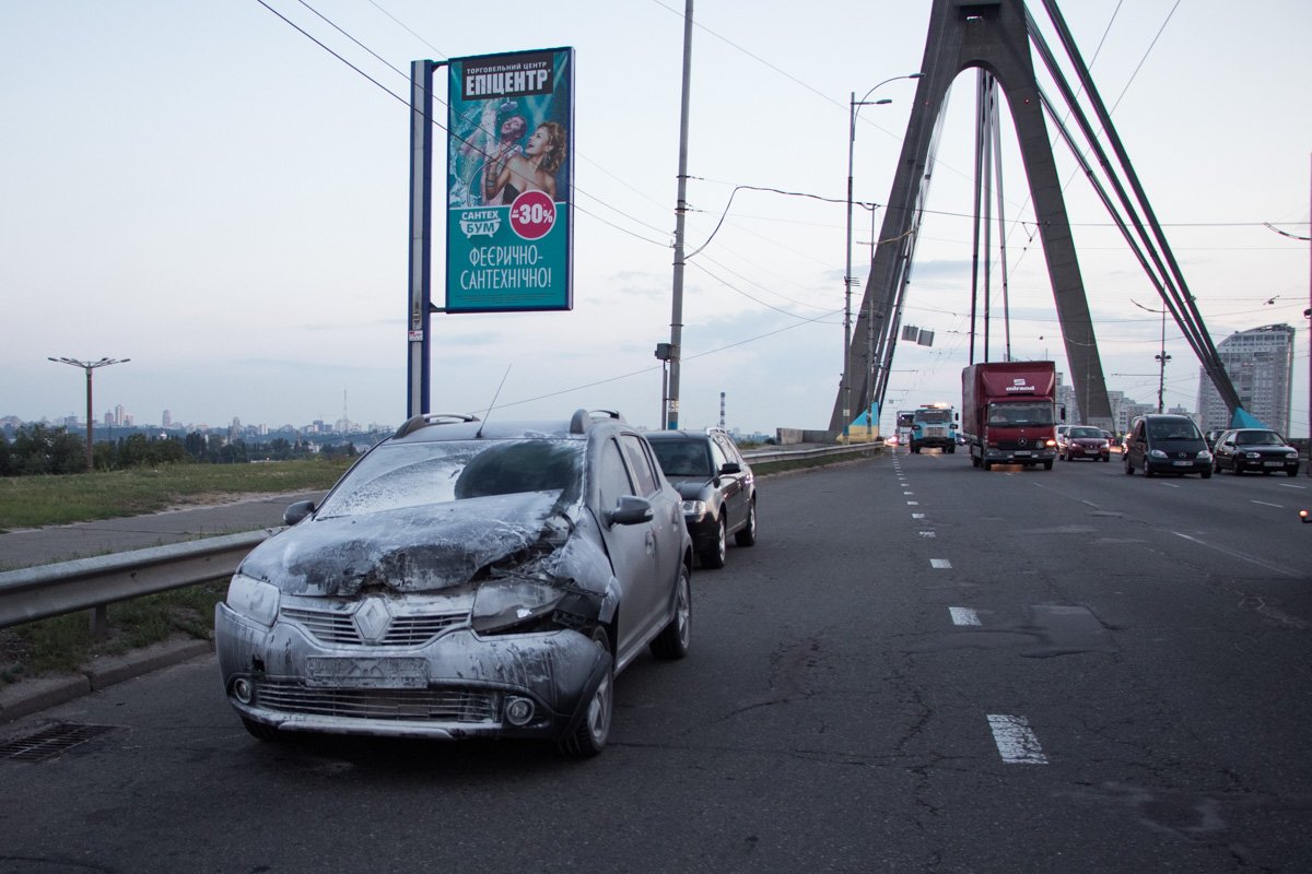 Авария произошла около 19:30