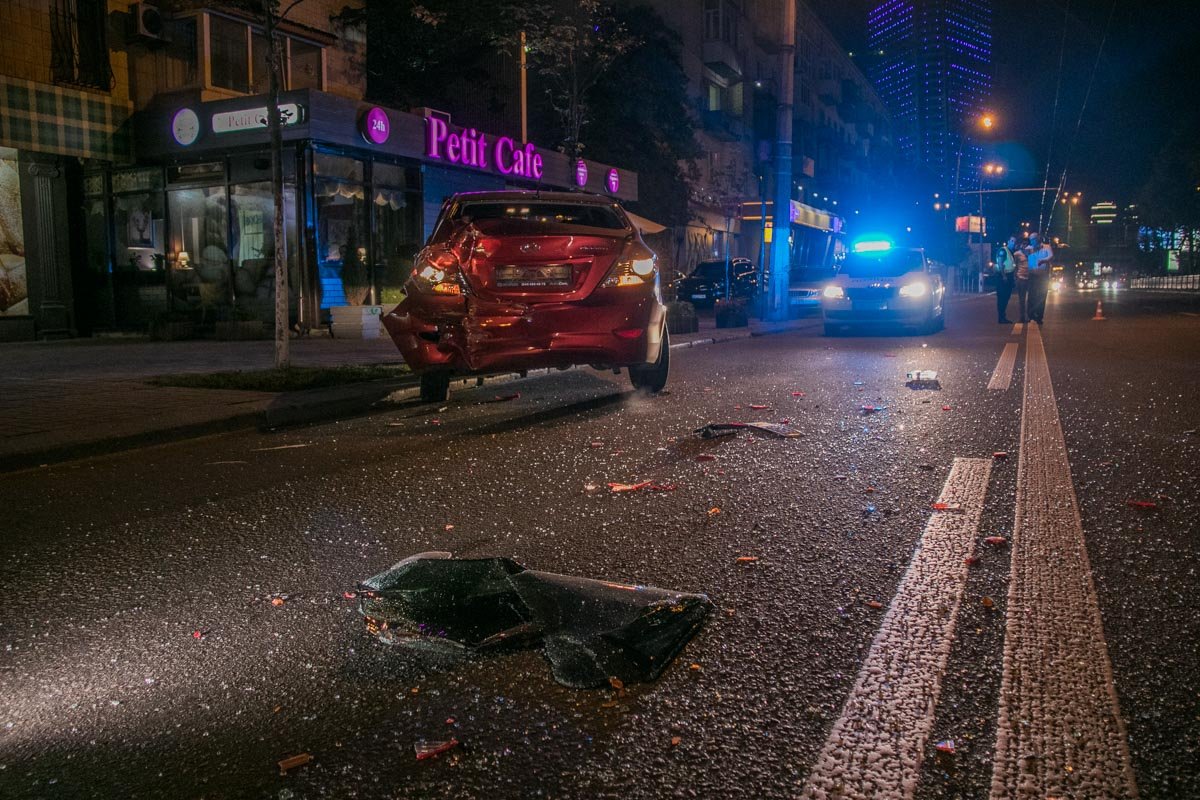 В пятницу, 13 июля, на проспекте Победы случилась авария