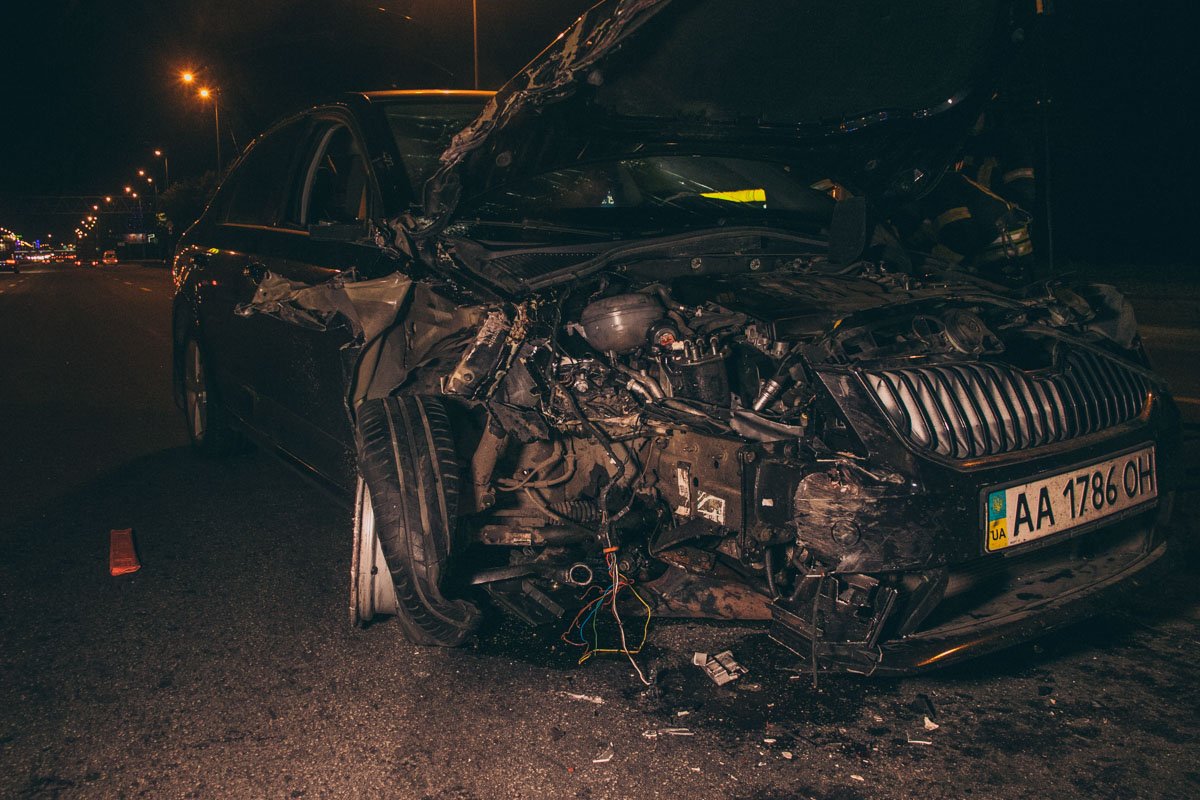 По предварительной информации, водитель Skoda был пьян По предварительной информации, водитель Skoda был пьян