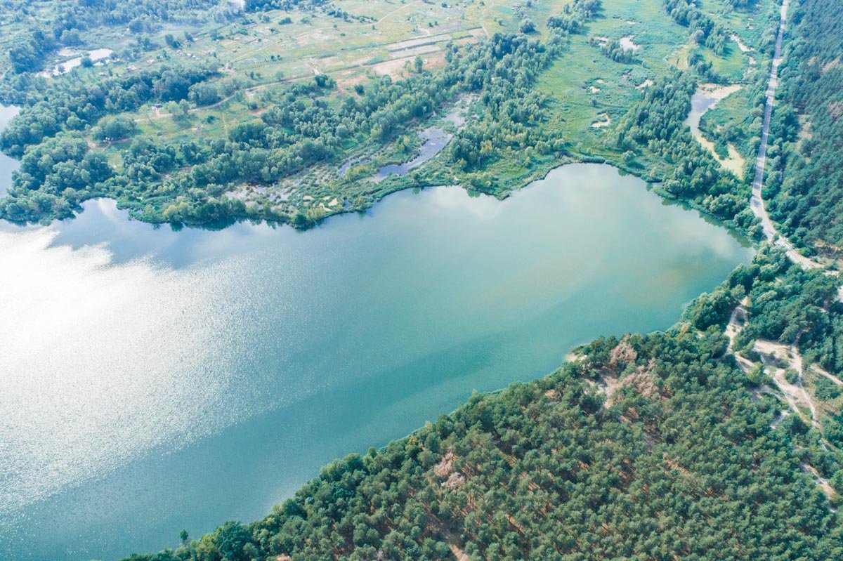 Масштабы водоема впечатляют