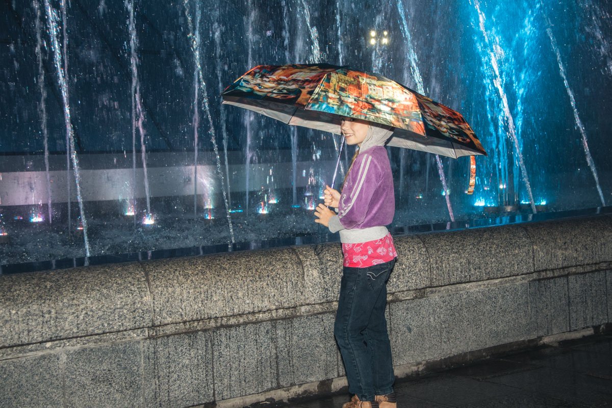 Зонт - отличная штука, чтобы не промокнуть