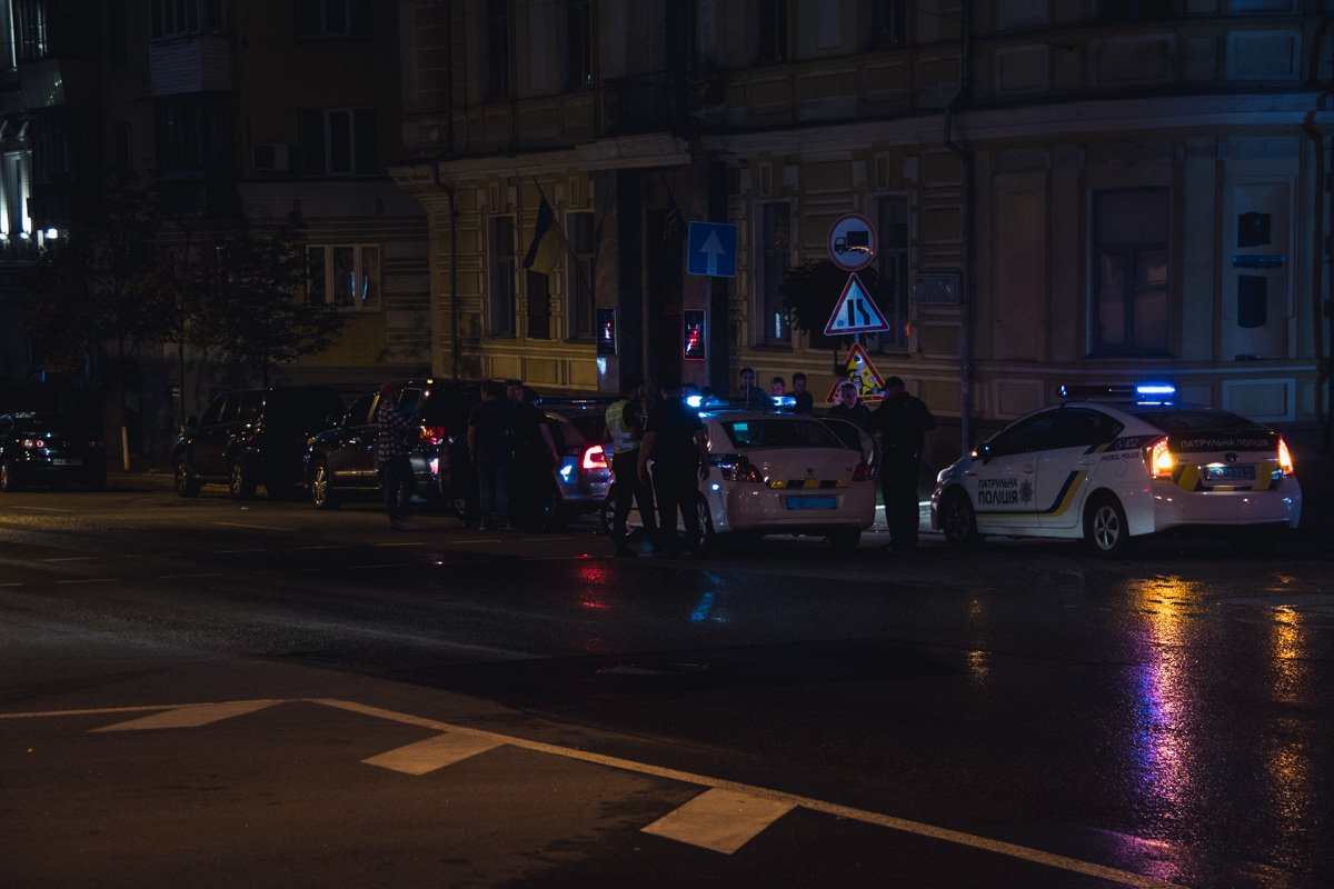 16 июля в Киеве на бульваре Шевченко произошел конфликт гражданских с полицией