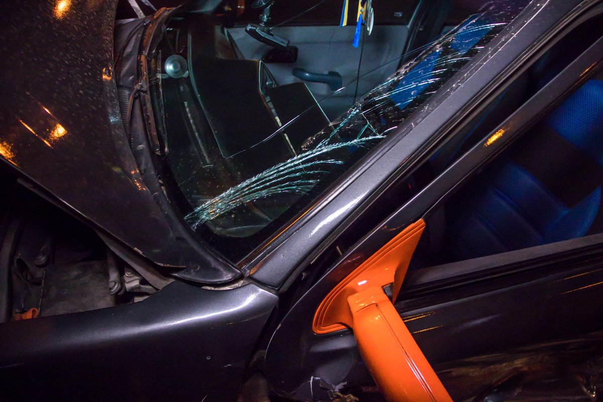 Авария произошла около 1:00