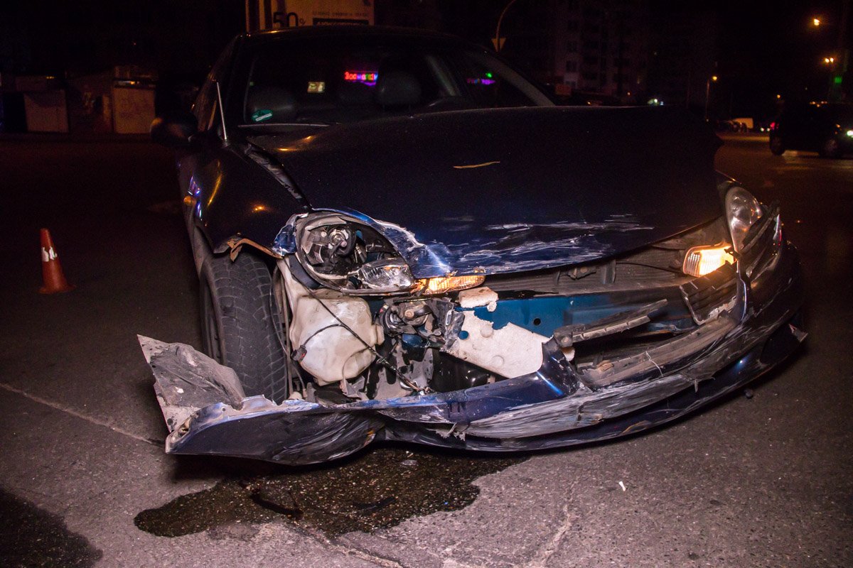 Удар пришелся в бок Sierra