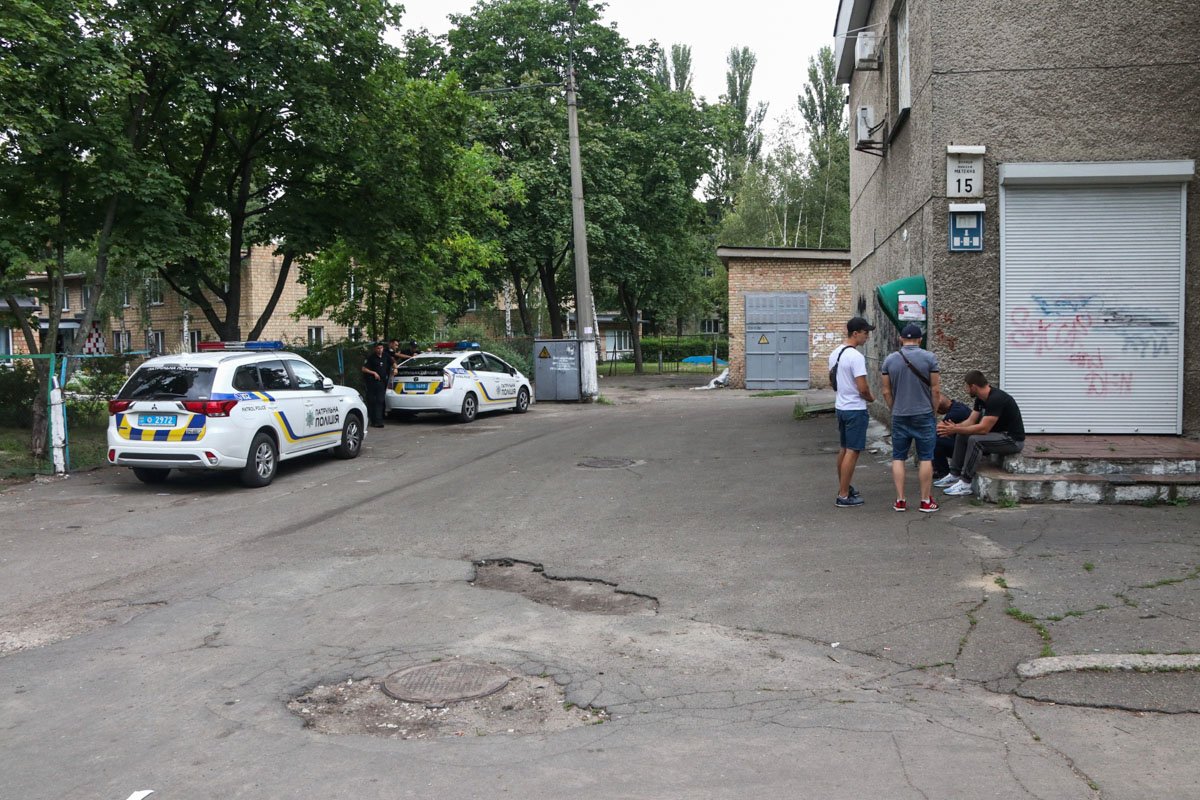 Информацию об инциденте подтвердили в пресс-службе полиции Киева