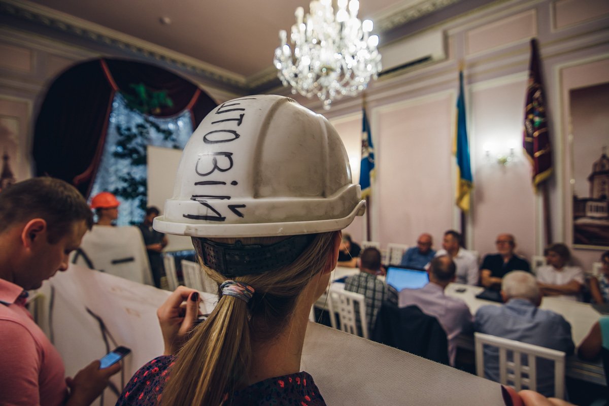 Общественные активисты пикетировали Управление защиты культурного наследия