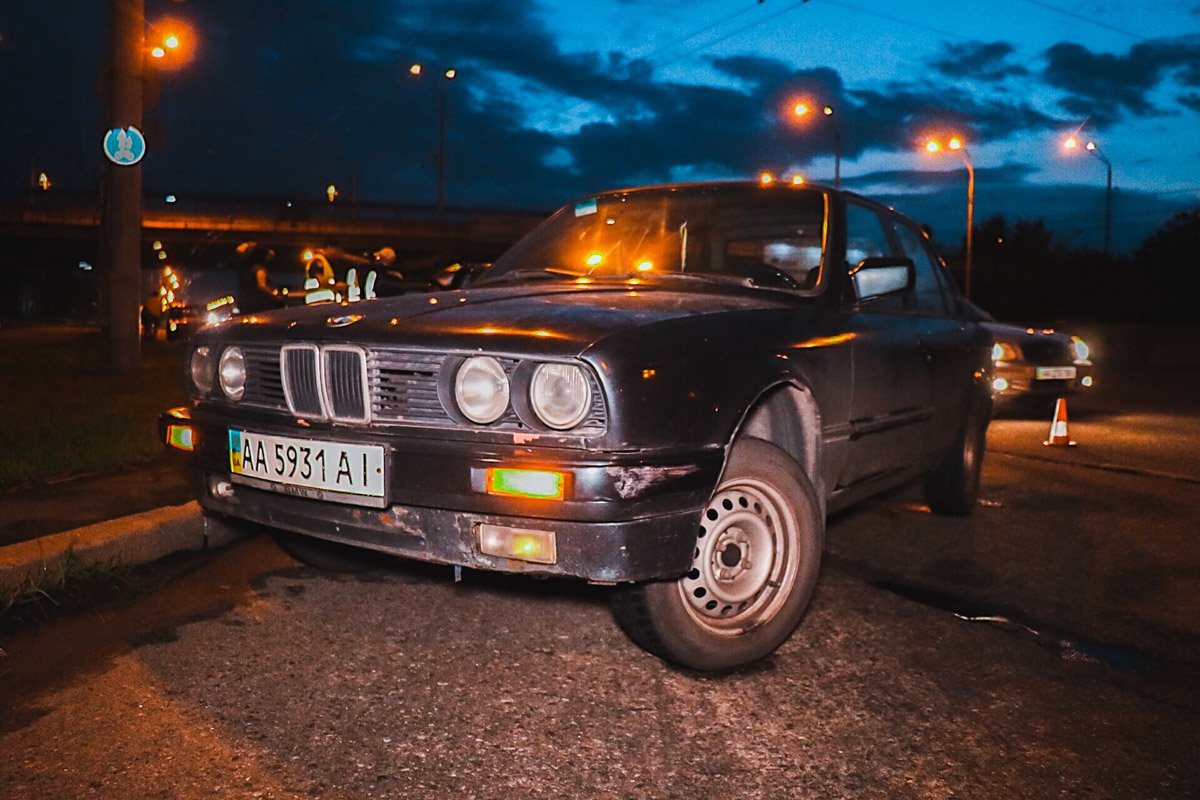 Столкнулись Daewoo Lanos, Lifan и BMW