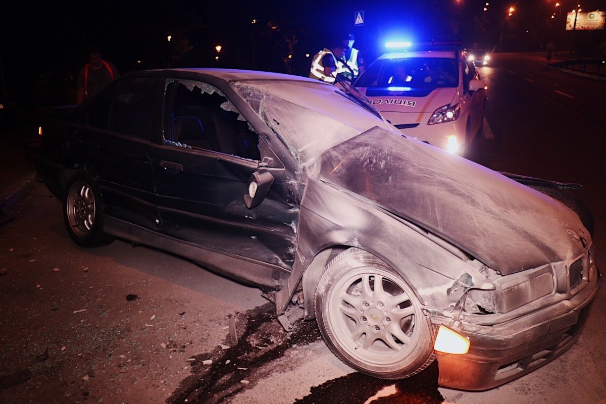 Столкнулись BMW, Skoda Fabia и автобус «Богдан» Столкнулись BMW, Skoda Fabia и автобус «Богдан»