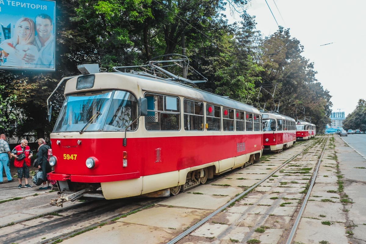 Трагедия случилась в трамвае №14