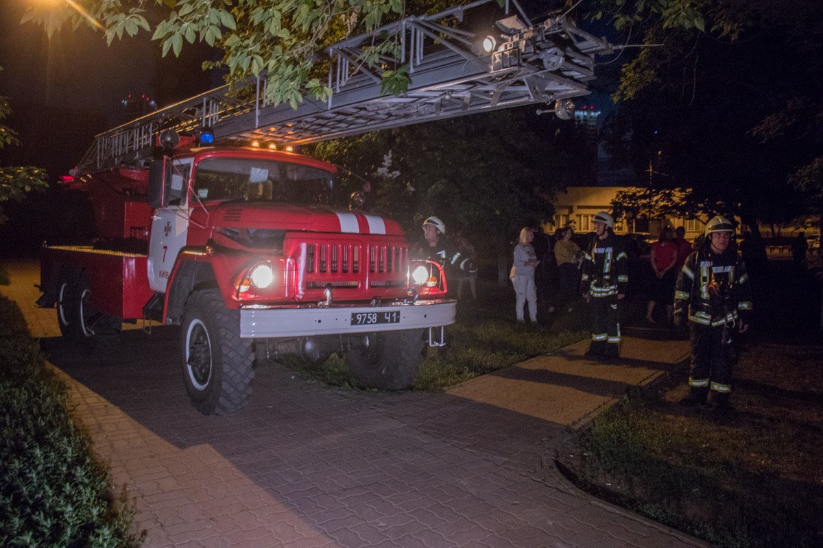 Возгорание вскоре ликвидировали