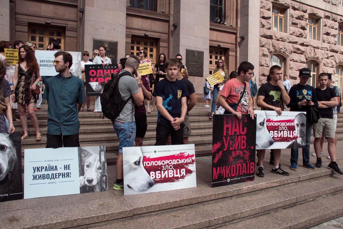 Подобные митинги проходили по всей Украине