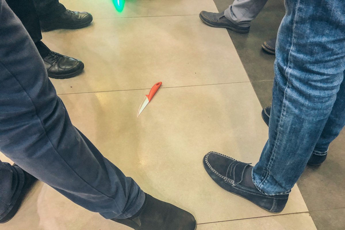 Злополучный ножик