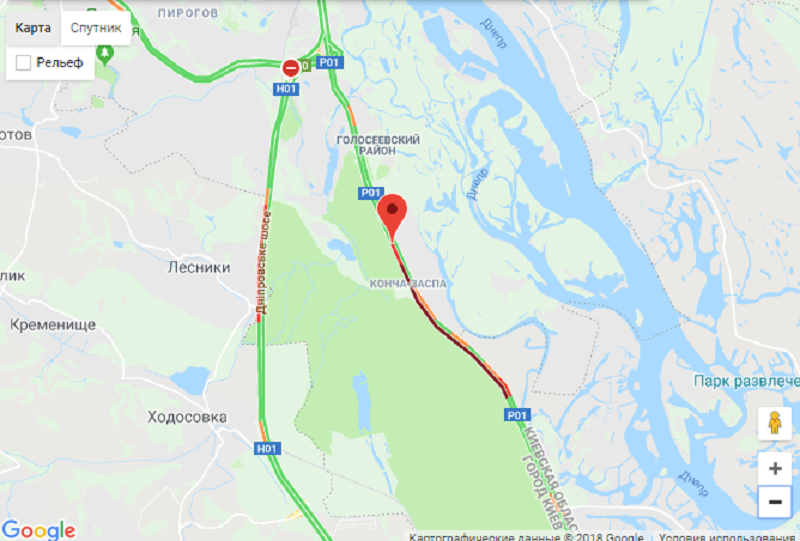 Корректируйте свой маршрут, направляясь к выезду из города 