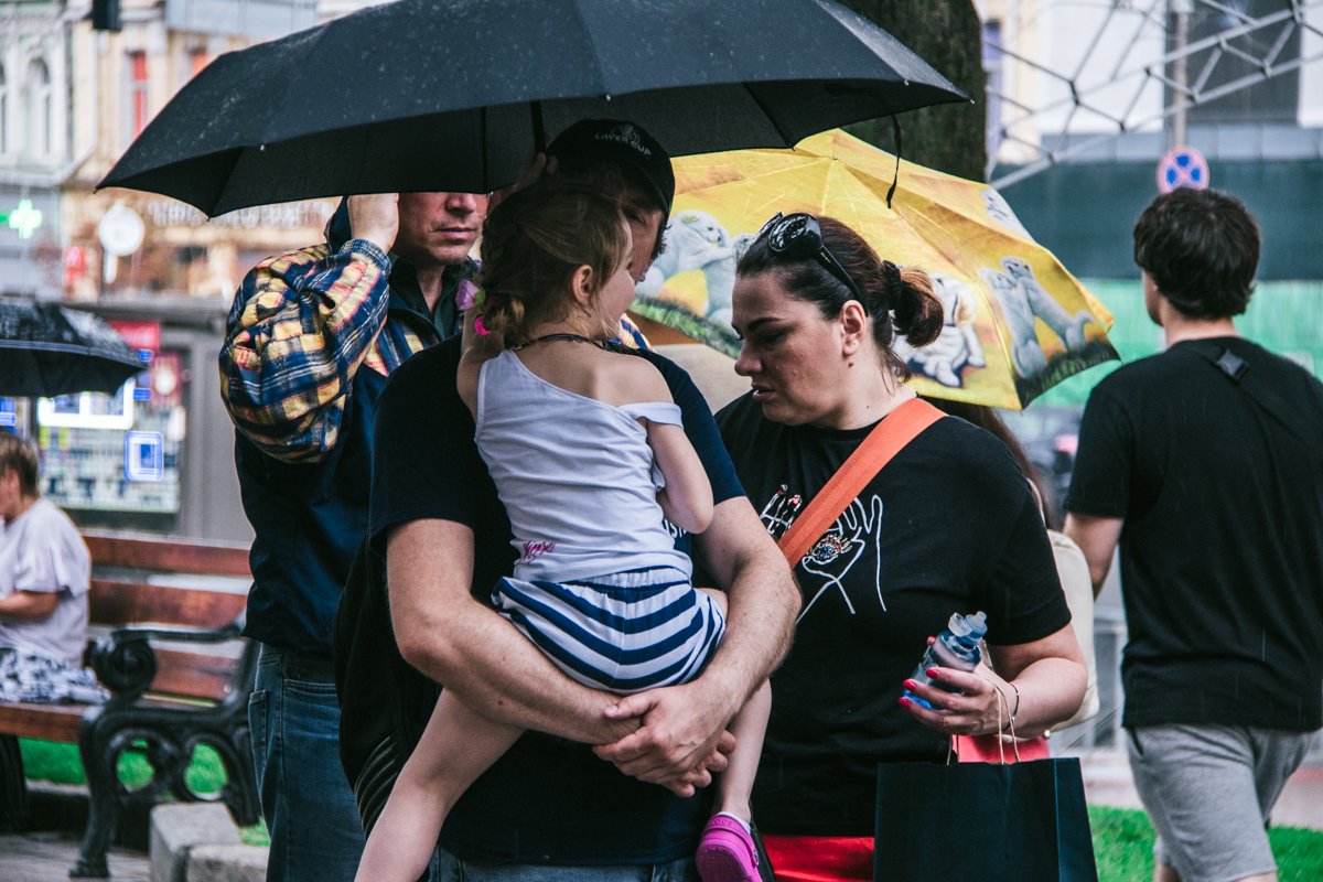 Никто так не любит дождь, как дети