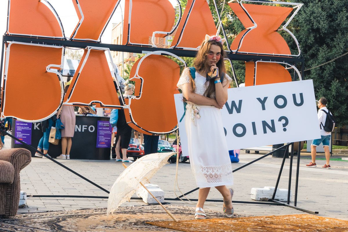 Большое количество фотозон, что просто глаза разбегались 