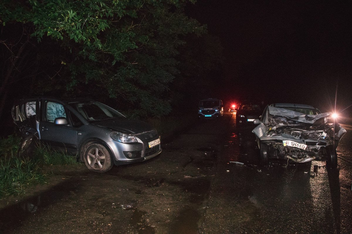 Suzuki боком влетел в лобовую часть «француза»