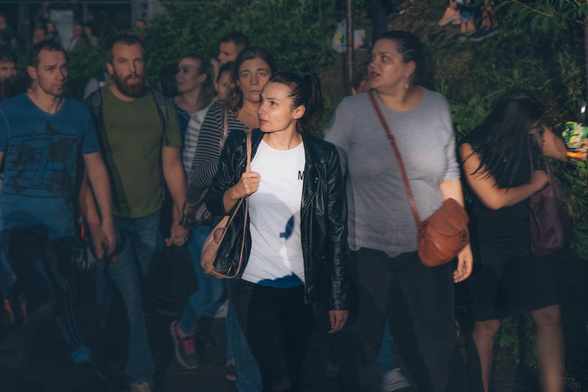 Были и такие, которые не дождались начала и ушли раньше времени 