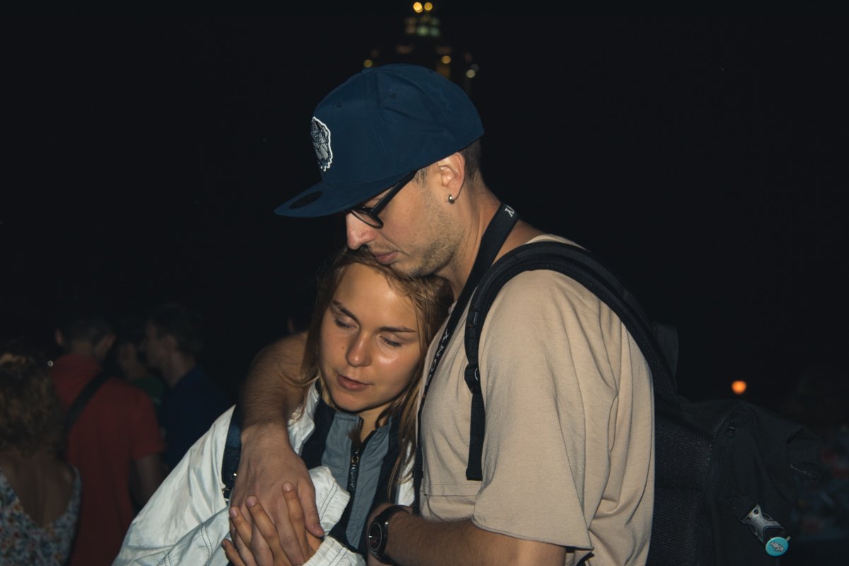 Кто-то так и не дождался пика затмения 