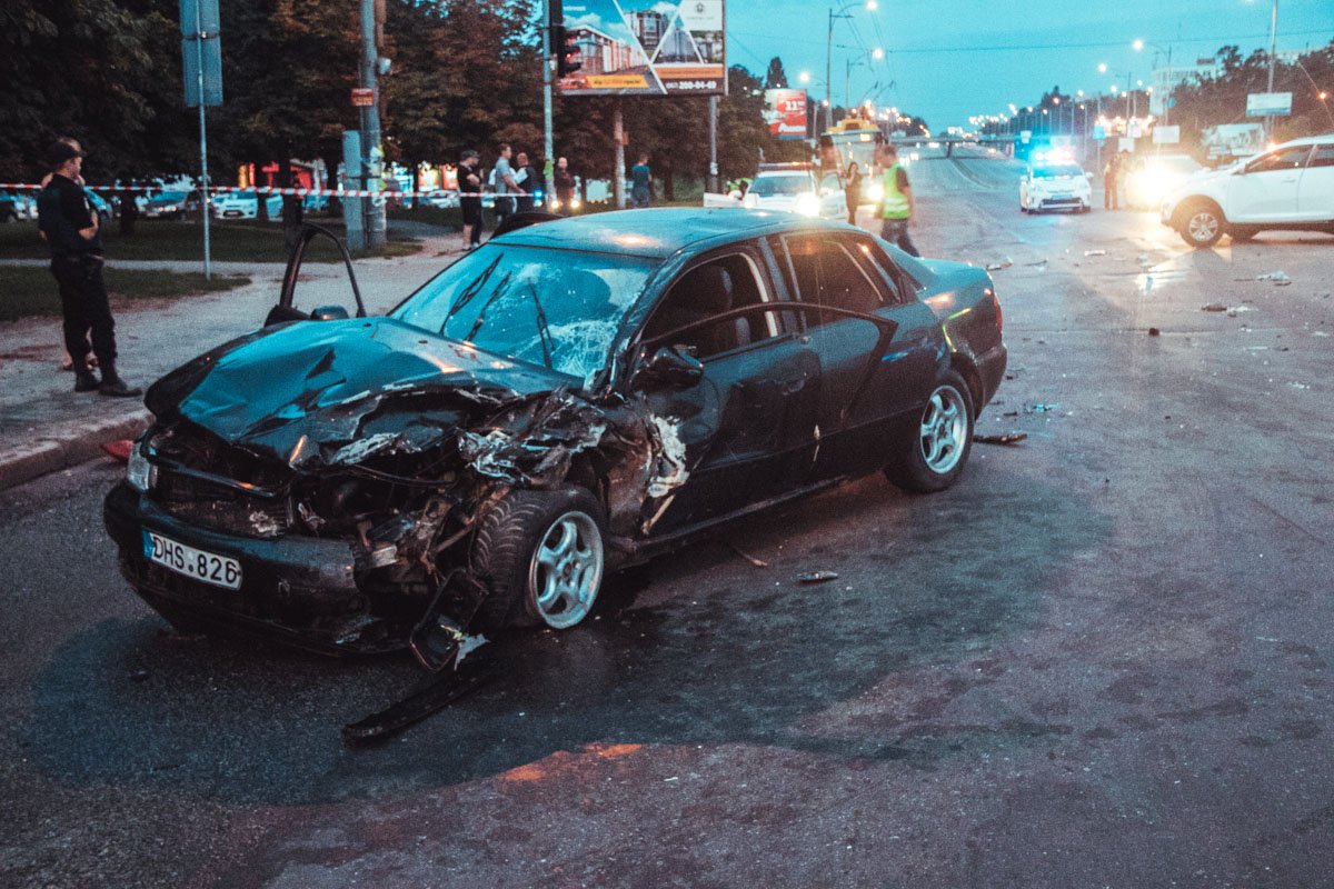 29 июля на проспекте Академика Палладина произошло крупное ДТП