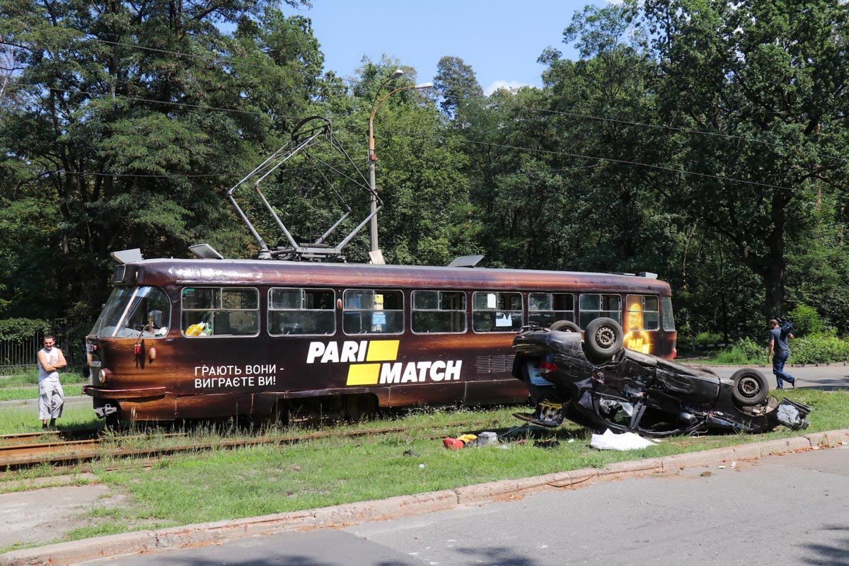 Движение трамваев по маршруту №№ 11, 12, 16 парализовано Движение трамваев по маршруту №№ 11, 12, 16 парализовано