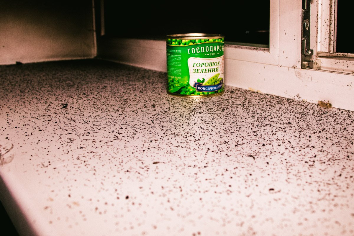 Горела входная дверь на последнем этаже пятиэтажного дома