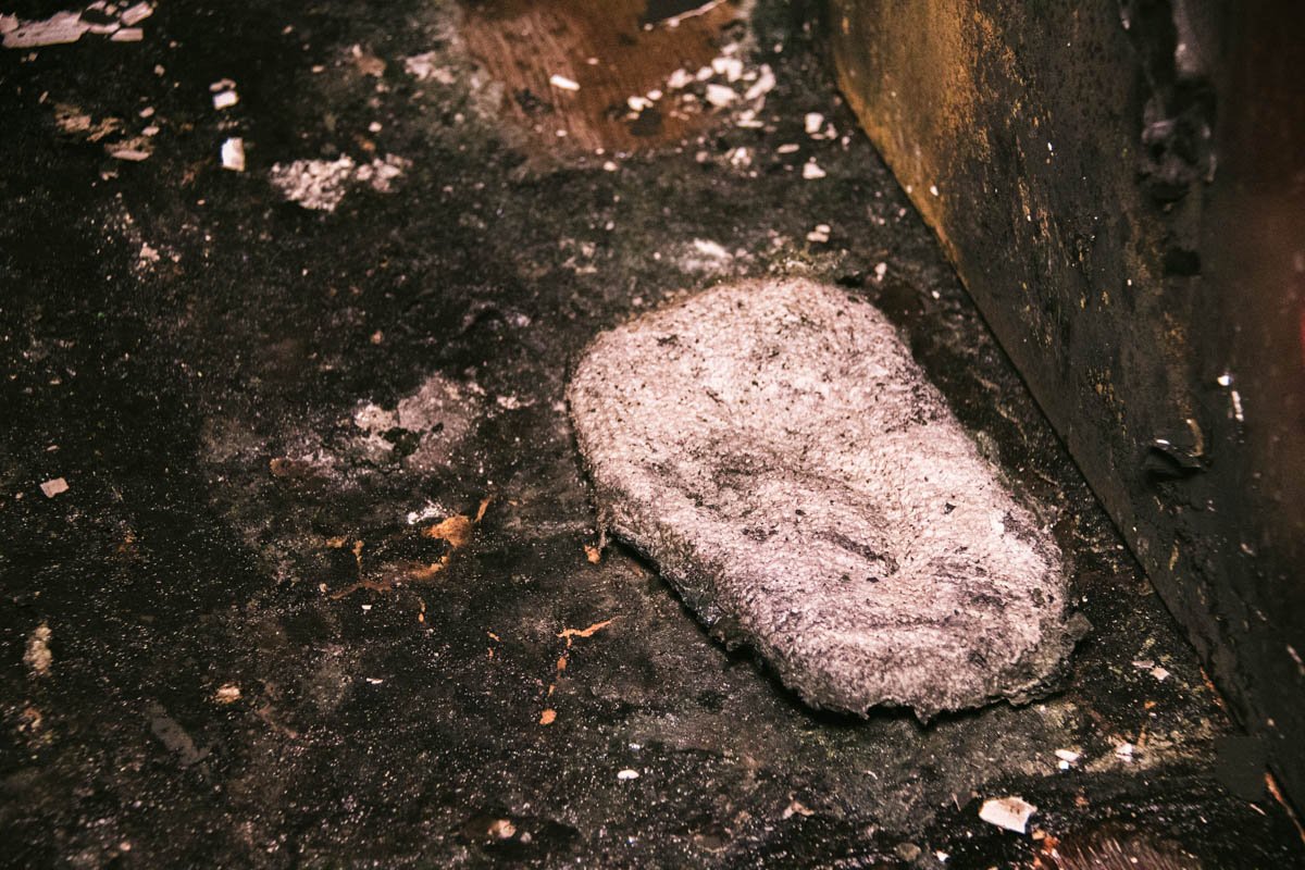 Как утверждает хозяин, это подпал