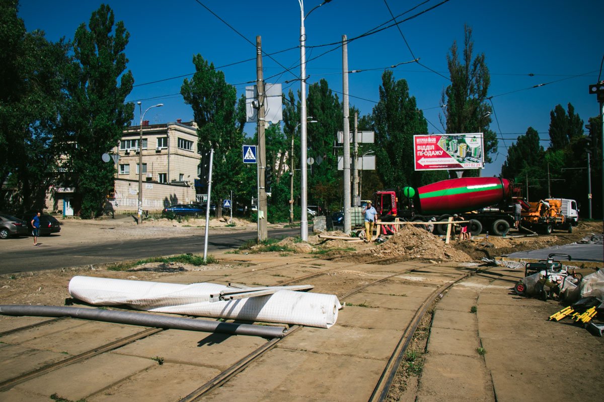 Здесь также проложат новые трамвайные пути