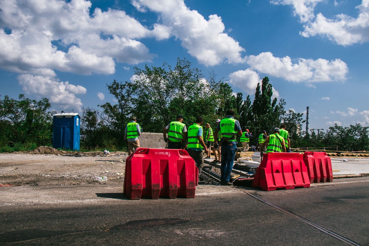 Ремонтные работы в самом разгаре