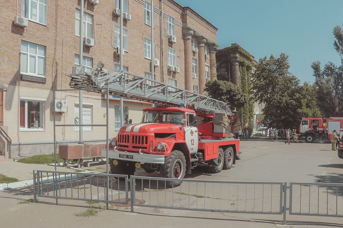 В пятницу, 3 августа, в Киеве произошел пожар в офисном здании по адресу Вацлава Гавела, 8