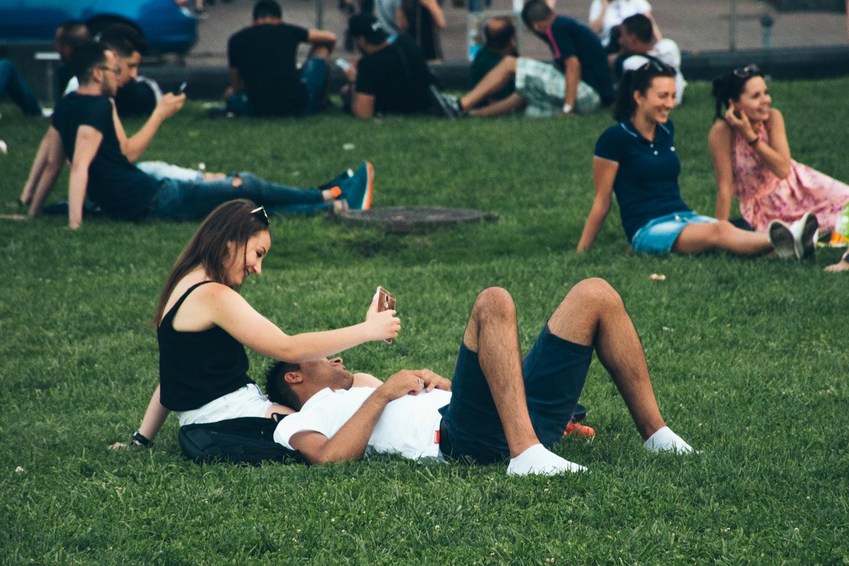 Милое селфи с любимым Милое селфи с любимым