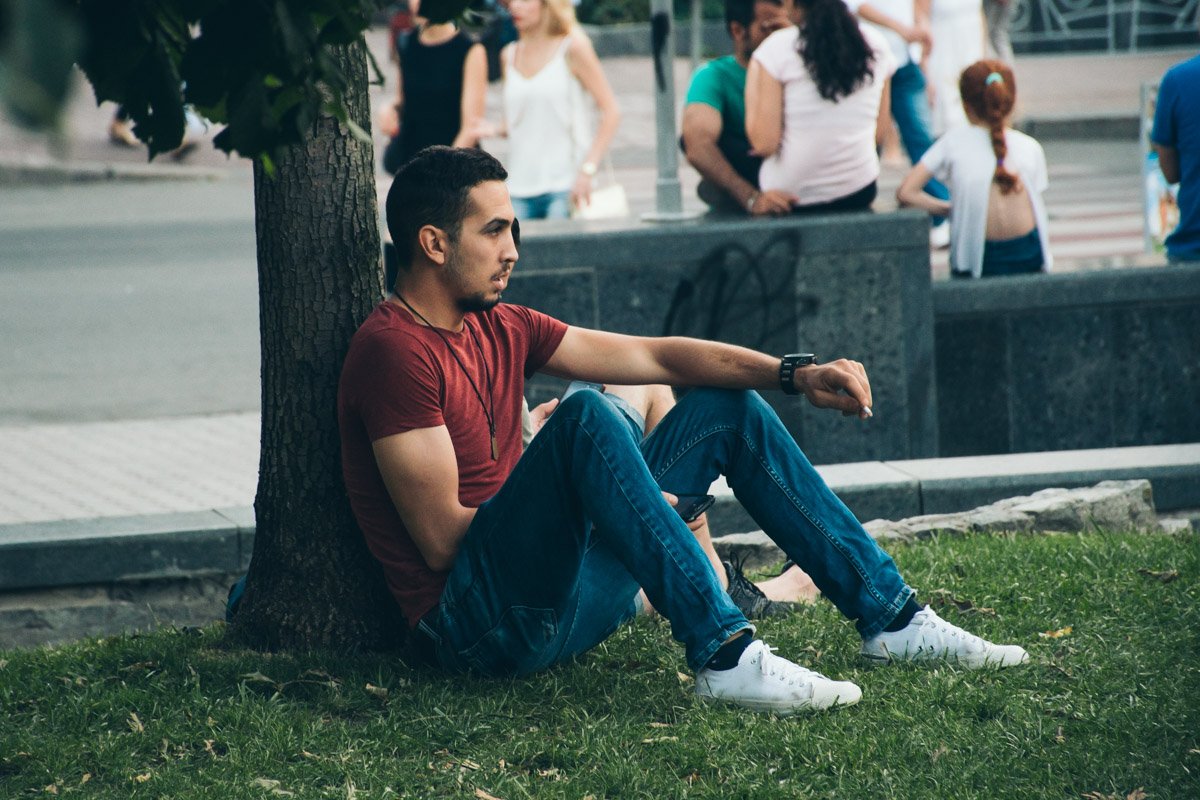 В центре города никогда не чувствуешь себя одиноким В центре города никогда не чувствуешь себя одиноким