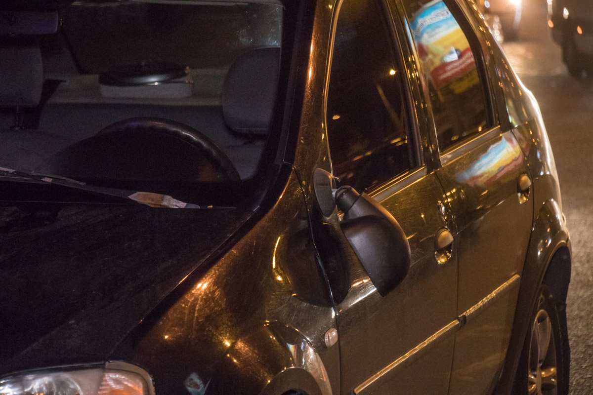 Водитель пытался уйти от столкновения Водитель пытался уйти от столкновения