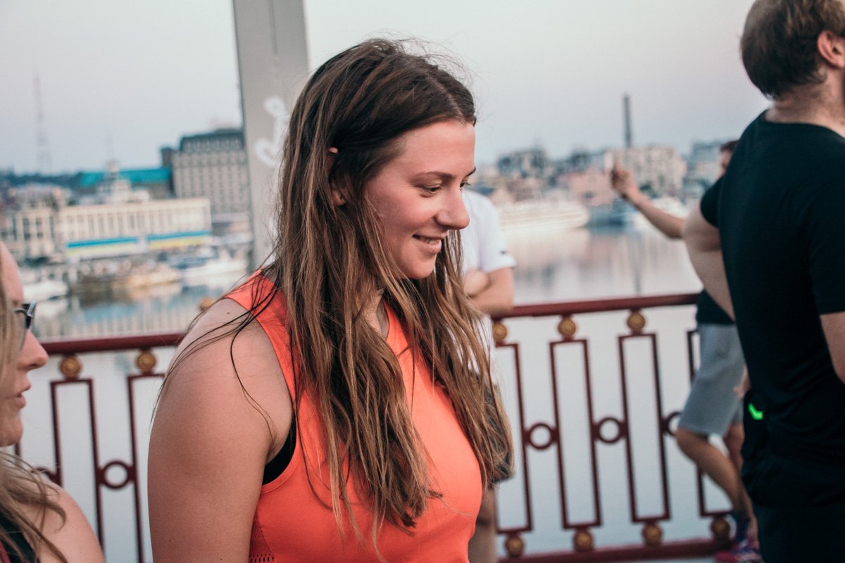 На финише эмоции переполняли