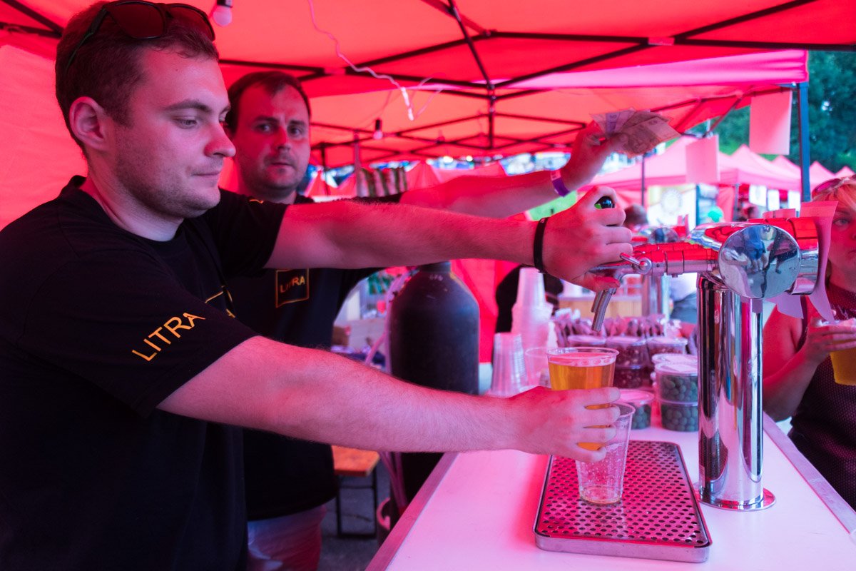 На фестивале каждый смог подобрать пиво на свой вкус