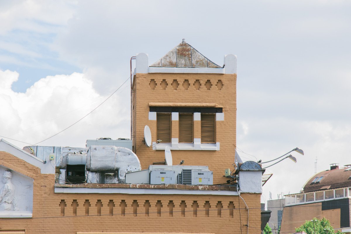 На крыше Бессарабки На крыше Бессарабки