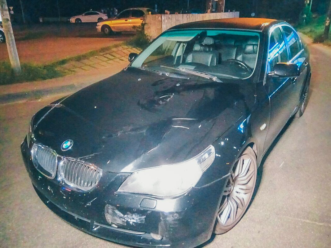 Водитель автомобиля вел себя не адекватно