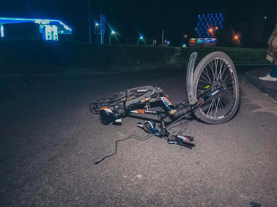 Велосипед существенно поврежден