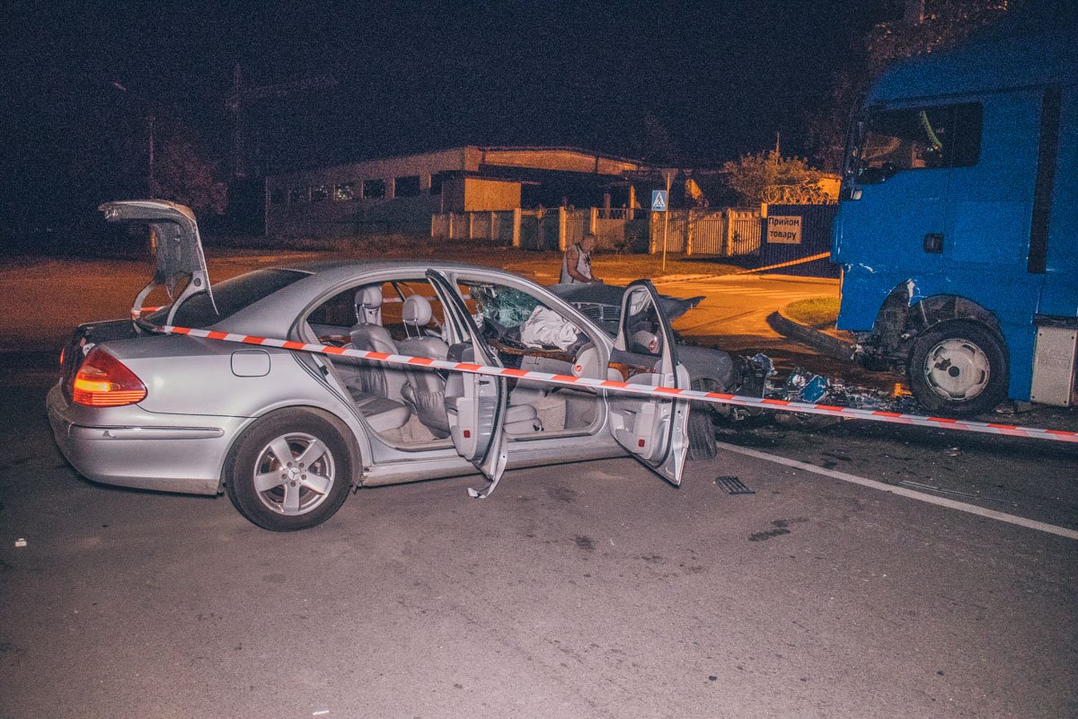 Водитель Mercedes находился в нетрезвом состоянии