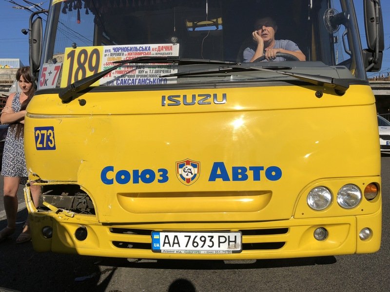 В аварии никто не пострадал